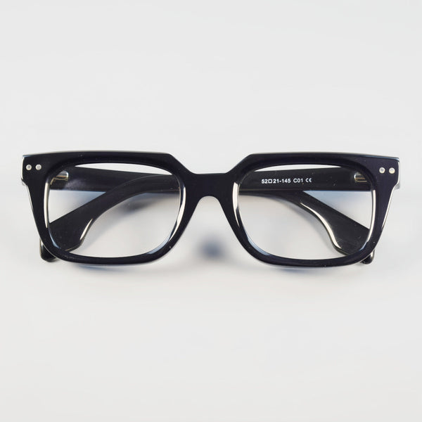 Renne Retro Rectangle Acetate Glasses Frame