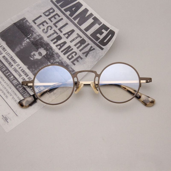 Metal Round Glasses Frames V10