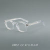 Elvin Retro Round Acetate Optical Glasses Frame