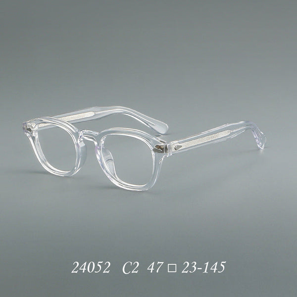Elvin Retro Round Acetate Optical Glasses Frame