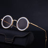 2025 New European And American Fashion Round Sunglasses Men Retro Personality Sun Protection Sunglasses Men Cross-Border Wholesale Shades