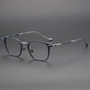 Olawt Retro Titanium Square Glasses Frame