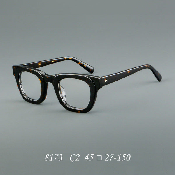 Sambu Retro Rectangle Acetate Glasses Frame