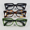 Renne Retro Rectangle Acetate Glasses Frame