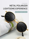 Ultra-Light Retro Steampunk Polarized Sunglasses - CMS01133