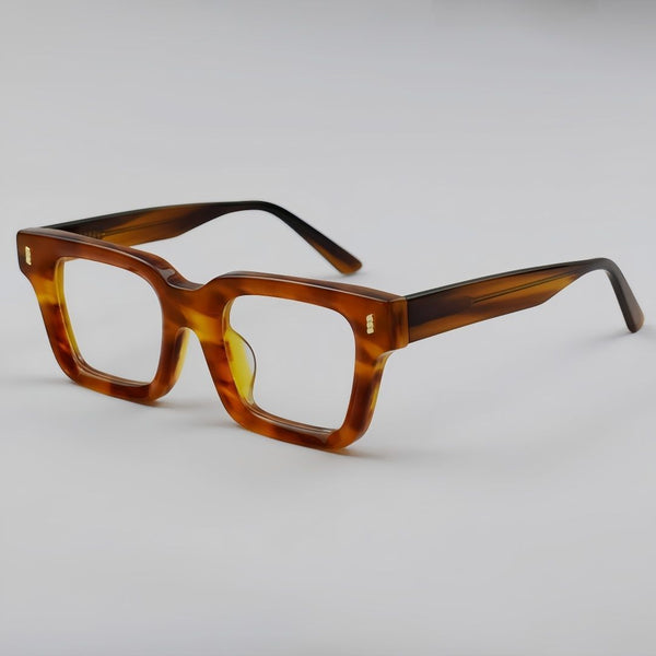 Nuhic Retro Rectangle Acetate Glasses Frame