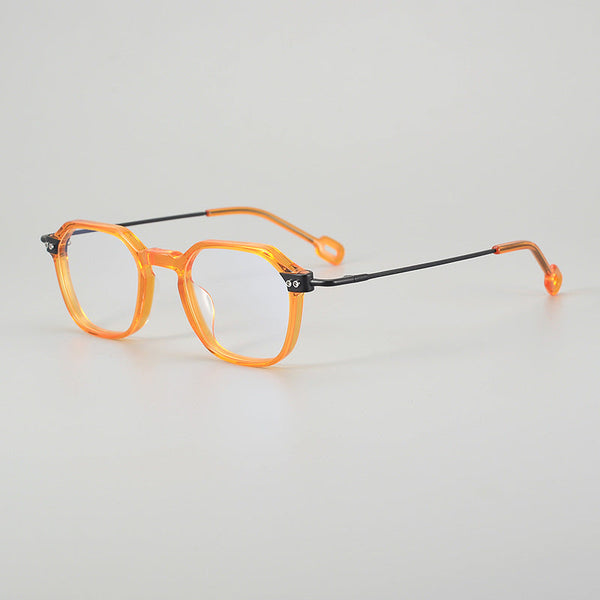 Acetate Geometric Glasses Frame BY AEV-007
