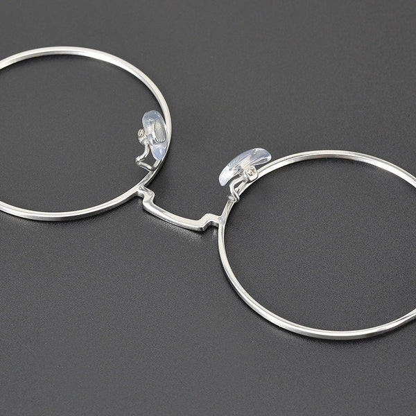 Titanium Vintage Round Eyeglasses Frames SC1104
