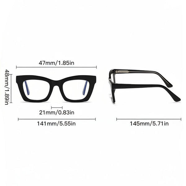 Women Square Optical Glasses Frame CM2016