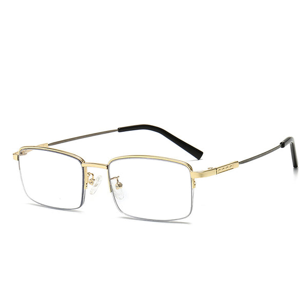 Multi-Focus Memory Titanium Frame Anti-Blue Light Glasses - CML8809