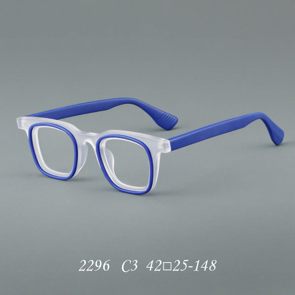 Poulin Square Acetate Eyeglasses Frame