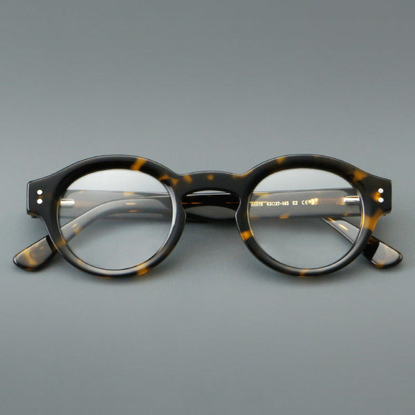 Nalley Retro Round Acetate Optical Frame