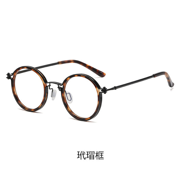 Retro Fashion Round Glasses