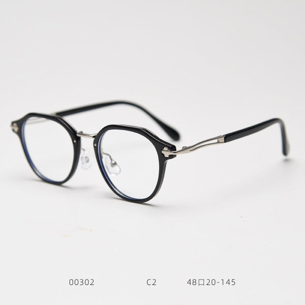 Whaley Retro Polygon TR90 Glasses Frame