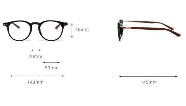 Rane TR90 Vintage Eyeglass Frame