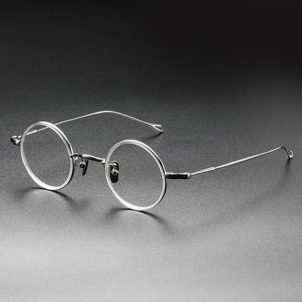 Garin Vintage Round Titanium Glasses Frame