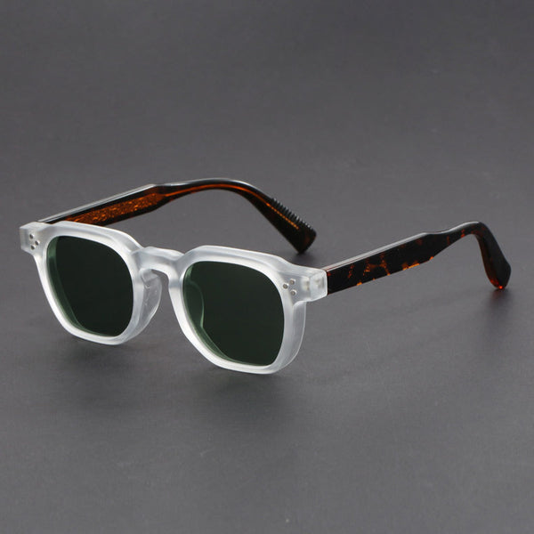 Acetate Retro Steampunk Polarized Sunglasses - CMS0221