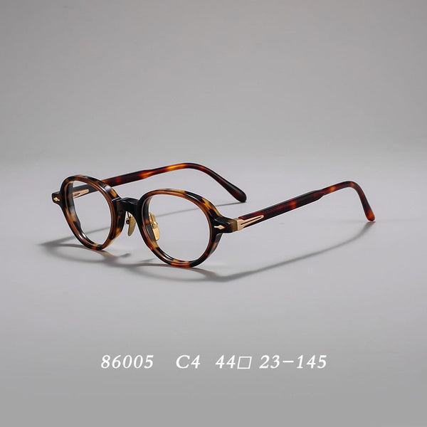 Rau Vintage Oval Acetate Glasses Frame