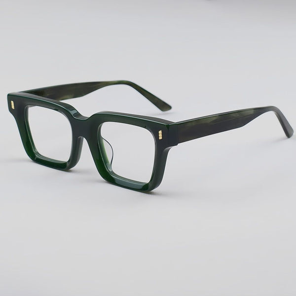 Nuhic Retro Rectangle Acetate Glasses Frame