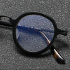 Harlow Pure Titanium Acetate Vintage Round Glasses Frames