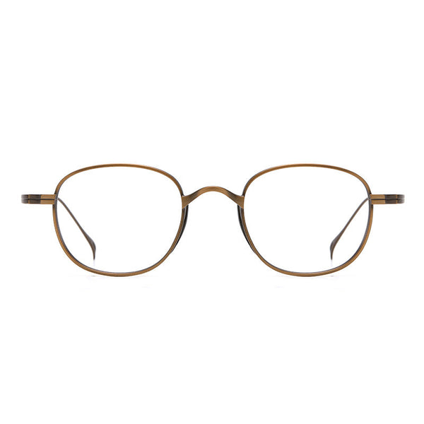Titanium Vintage Oval Eyeglasses Frames ST8016