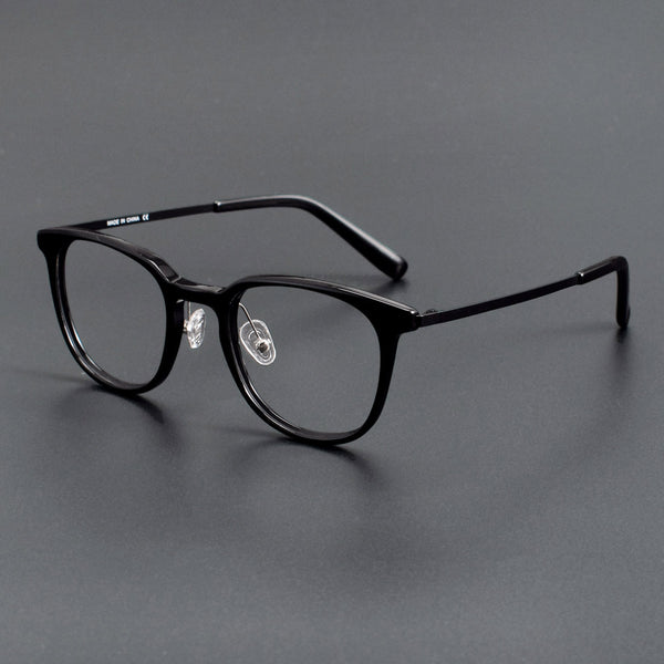 Titanium Vintage Round Eyeglasses Frames2A53