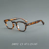 Elvin Retro Round Acetate Optical Glasses Frame