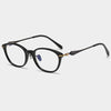 Gatlin High-quality Titanium Oval Glasses Frame