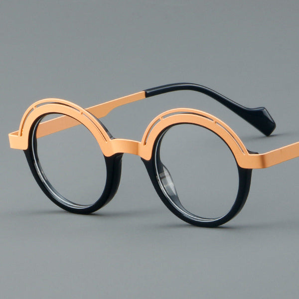 Retro eye frame metal frame 22206