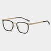 Moxley Retro Rectangle Titanium Business Glasses Frame