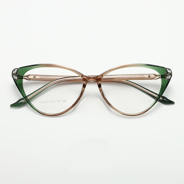 Cat Eye Black Glasses - CM6029