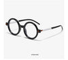 Vintage Retro Round Acetate Optical Glasses Hyperopia Anti-Blue Light Reading Glasses