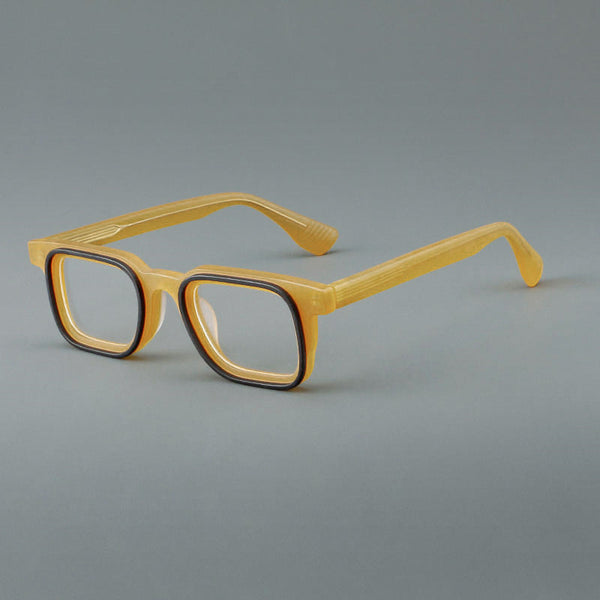 Lobo Square Acetate Eyeglasses Frame