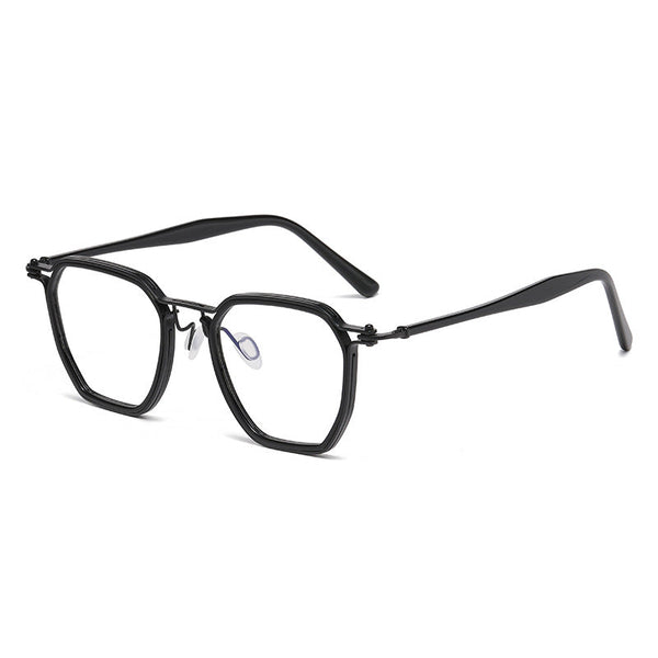 Morley Vintage Titanium Polygon Glasses Frame