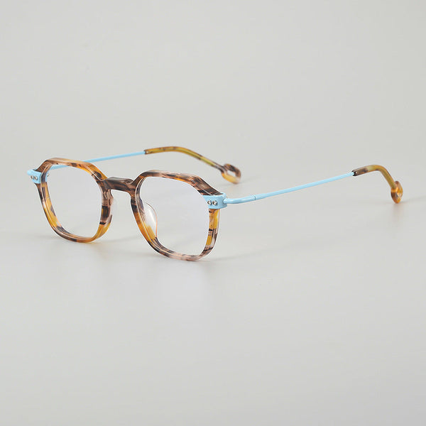 Acetate Geometric Glasses Frame BY AEV-007