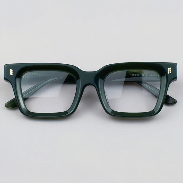 Nuhic Retro Rectangle Acetate Glasses Frame