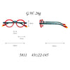 Dimash Round Acetate Optical Glasses Frame