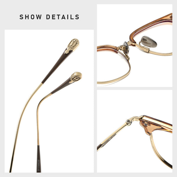 Vong Classic Square Titanium Glasses Frame