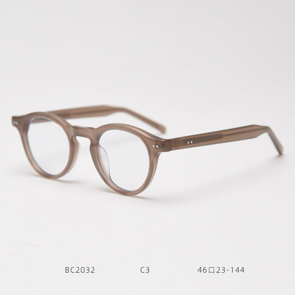 Simie Retro Oval TR90 Glasses Frame