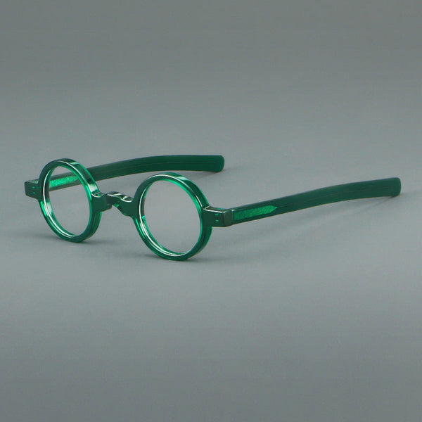 Chand Small Round Acetate Glasses Frame