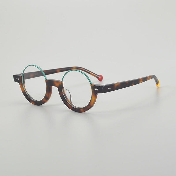 Macon Round Acetate Personalized Eyeglasses Frames