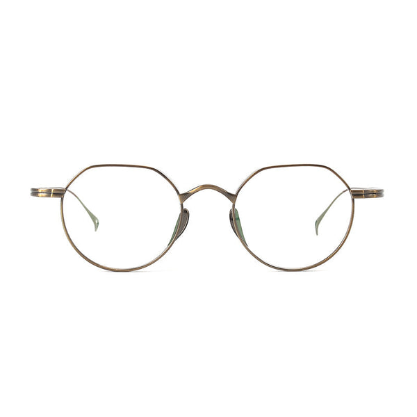Cha Titanium Vintage Eyeglasses Frame With Sunglasses Clips