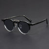 Acetate Retro Steampunk Polarized Sunglasses - CMS1030