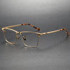 Ellyn Business Rectangle Titanium Glasses Frame