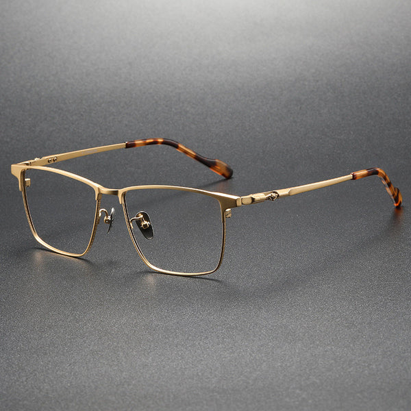 Ellyn Business Rectangle Titanium Glasses Frame