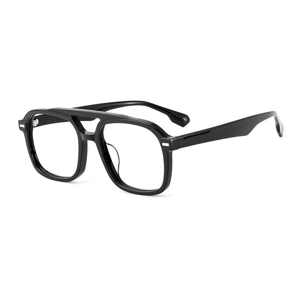 Retro Acetate Square Glasses Frames8116
