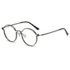 Shi Retro Round Titanium Glasses Frame