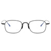 Retro Titanium Square Glasses Frame KJ45