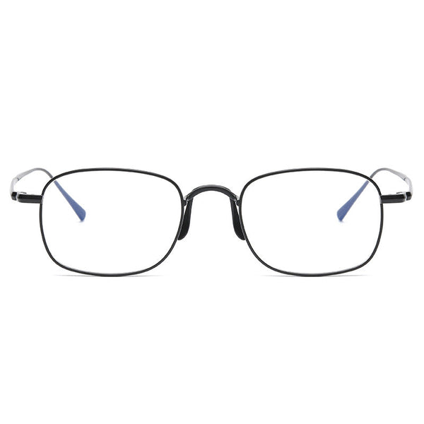 Retro Titanium Square Glasses Frame KJ45