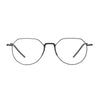 Duque Classic Geometric Titanium Glasses Frame